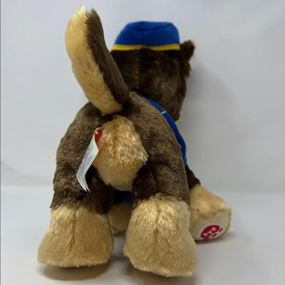Nickelodeon Paw Patrol Chase Plush Stuffed Animal 14” Police Outfit Kids Toy